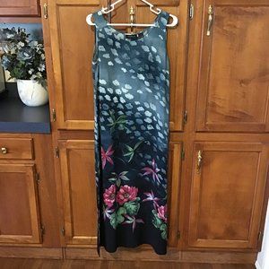(Smoke - Free) Long Flowing Liz Claiborne Dress